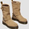 Anistone Hi Suede Biker Boots Suede Biker Boots