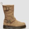 Anistone Hi Suede Biker Boots Suede Biker Boots