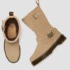 Anistone Hi Suede Biker Boots Suede Biker Boots