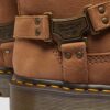 Anistone Hi Tumbled Nubuck Biker Boots