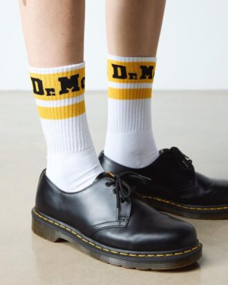 Athletic Logo Organic Cotton Blend Socks
