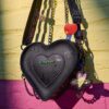 BT21 Mini Heart Shaped Leather Bag