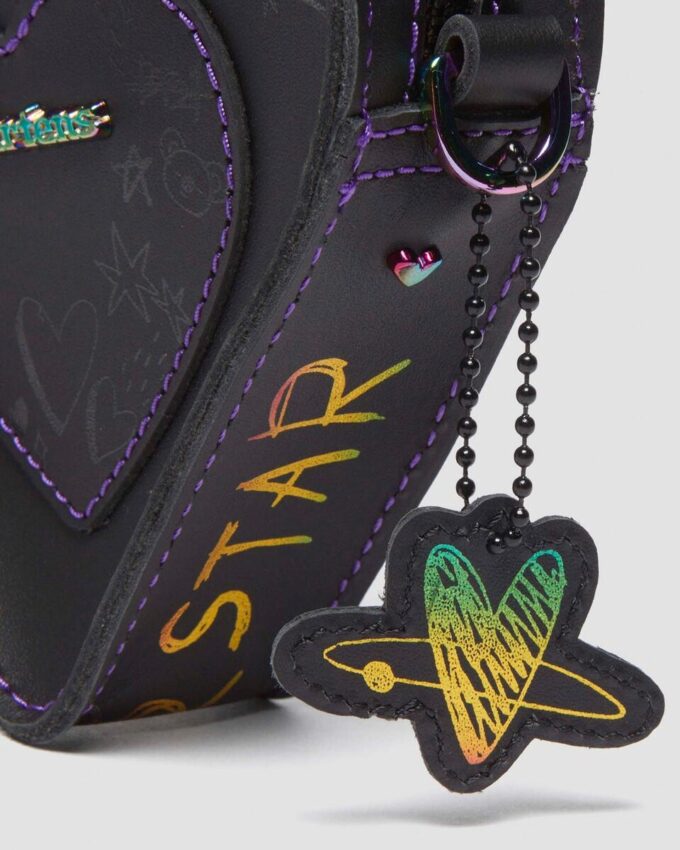 BT21 Mini Heart Shaped Leather Bag