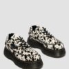 BUZZ 5-Eye Dalmatian Hair On Leather Shoes