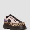 Buzz 5-Eye Leopard and Suede Shoes