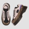 Buzz 5-Eye Leopard and Suede Shoes