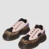 Buzz 5-Eye Leopard and Suede Shoes