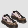 Buzz 5-Eye Leopard and Suede Shoes