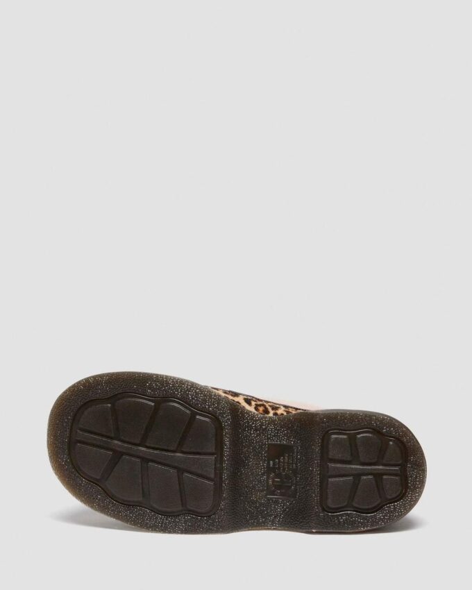 Buzz 5-Eye Leopard and Suede Shoes