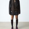 BUZZ 5-EYE Tartan & Leather Lace Up Shoes