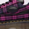 BUZZ 5-EYE Tartan & Leather Lace Up Shoes