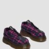 BUZZ 5-EYE Tartan & Leather Lace Up Shoes