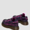 BUZZ 5-EYE Tartan & Leather Lace Up Shoes