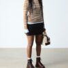 BUZZ 8-EYE Grizzly Leather Lace-Up Boots