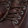 BUZZ 8-EYE Grizzly Leather Lace-Up Boots