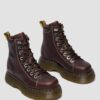 BUZZ 8-EYE Grizzly Leather Lace-Up Boots