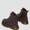 BUZZ 8-EYE Grizzly Leather Lace-Up Boots