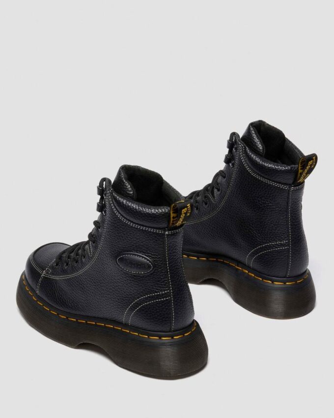 BUZZ 8-EYE Milled Nappa Leather Boots