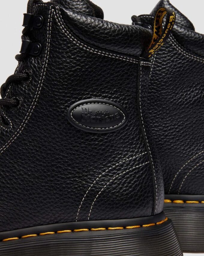 BUZZ 8-EYE Milled Nappa Leather Boots