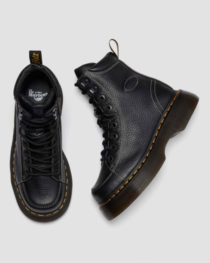 BUZZ 8-EYE Milled Nappa Leather Boots