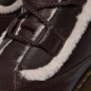 Buzz Lace Up Faux Fur Lined Grizzly Leather Lace Up Boots
