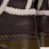 Buzz Lace Up Faux Fur Lined Grizzly Leather Lace Up Boots