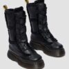Buzz Lace Up Faux Fur Lined Milled Nappa Leather Lace Up Boots