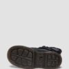 Buzz Lace Up Faux Fur Lined Milled Nappa Leather Lace Up Boots