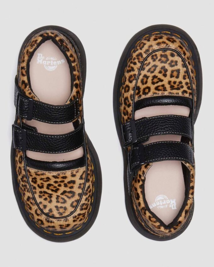 Buzz Leopard Mary Jane Shoes