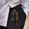 CARD HOLDER Kiev Leather Cardholder Keyring