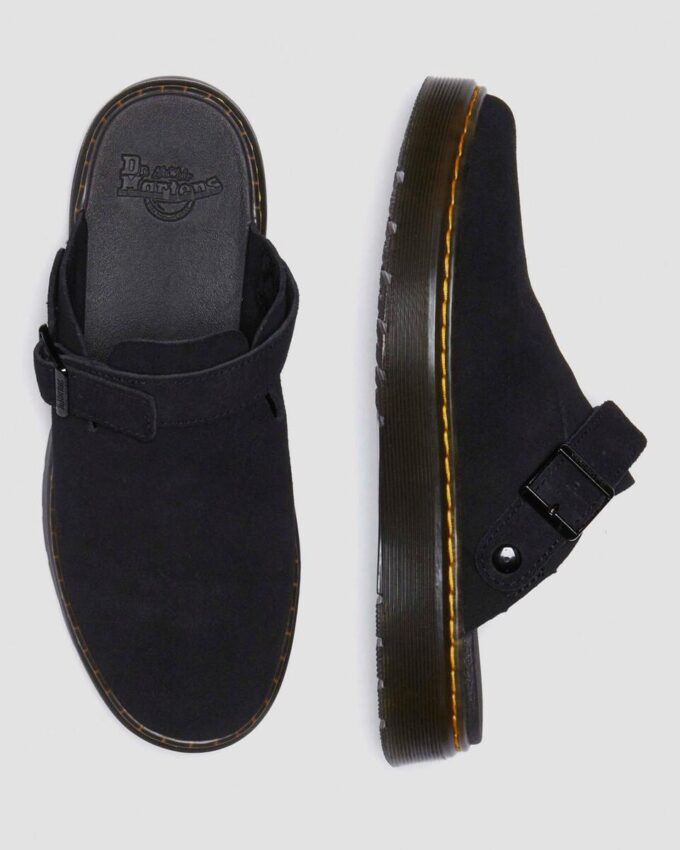 CARLSON Suede Casual Slingback Mules