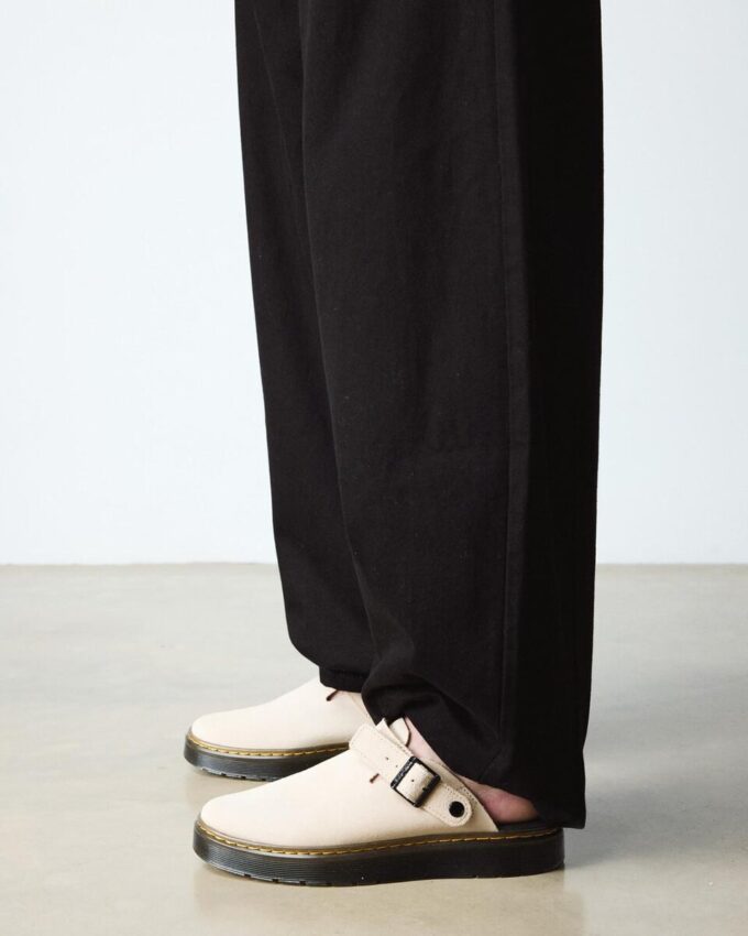 CARLSON Suede Casual Slingback Mules