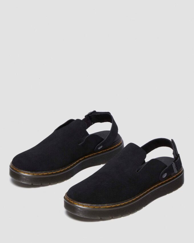 CARLSON Suede Casual Slingback Mules