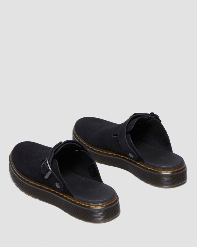 CARLSON Suede Casual Slingback Mules