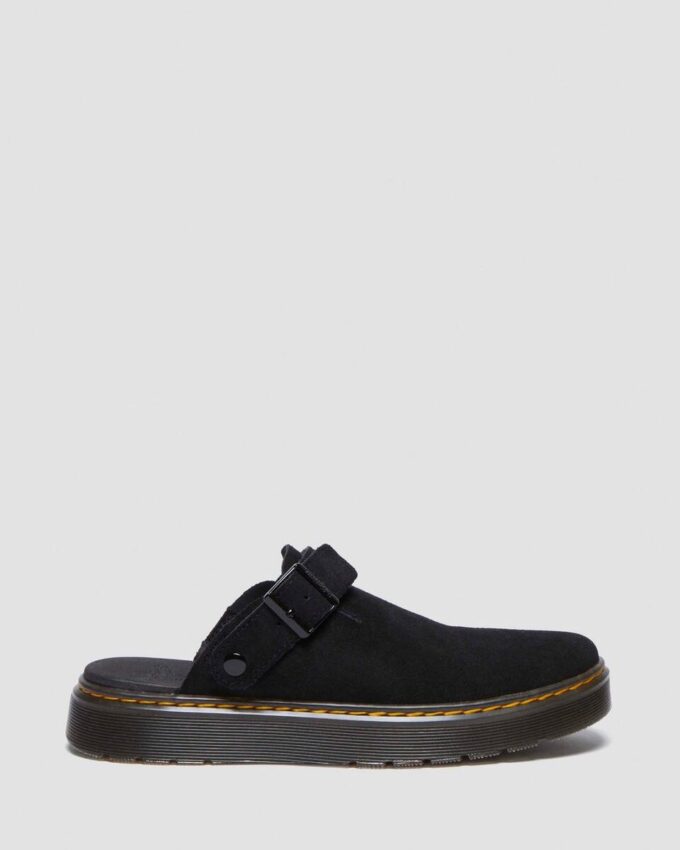 CARLSON Suede Casual Slingback Mules