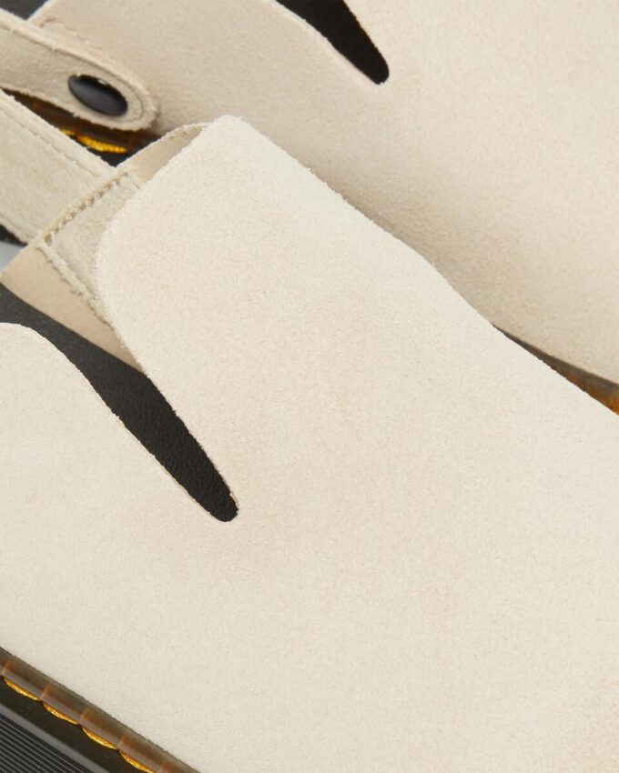 CARLSON Suede Casual Slingback Mules