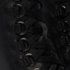 Chesney Leather Flared Heel Lace Up Boots