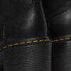 Chesney Leather Flared Heel Lace Up Boots