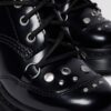 CHESNEY Studded Buttero Leather Flare Heeled Boots