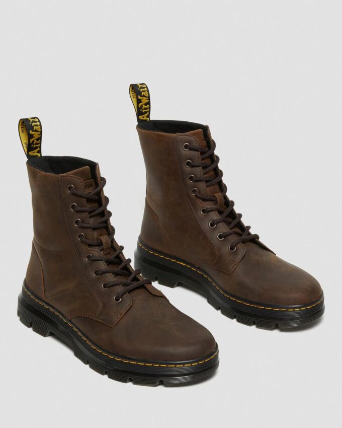 COMBS Crazy Horse Leather Casual Boots