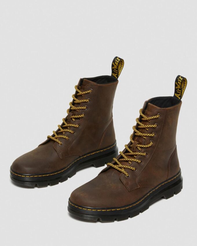 COMBS Crazy Horse Leather Casual Boots