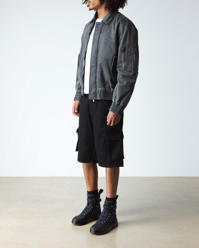 COMBS TECH WX Leather and Canvas Utility Boots