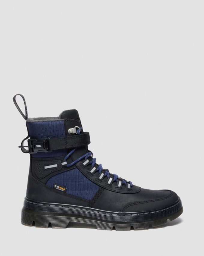 COMBS TECH WX Leather and Canvas Utility Boots