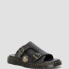 Dayne Made in England Leather Slide Sandals