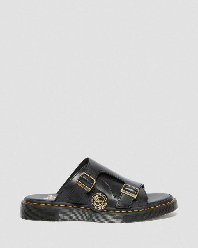 Dayne Made in England Leather Slide Sandals