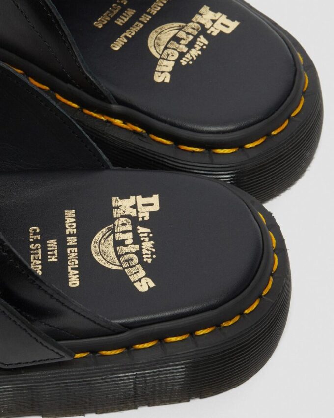 Dayne Made in England Leather Slide Sandals