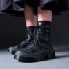 DMXL 8-Eye Leather Boots