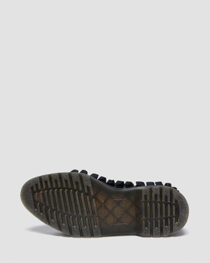 ELPHIE II FRILL Leather Ballet Flats