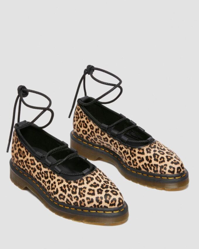 Elphie II Leopard Ballet Flats