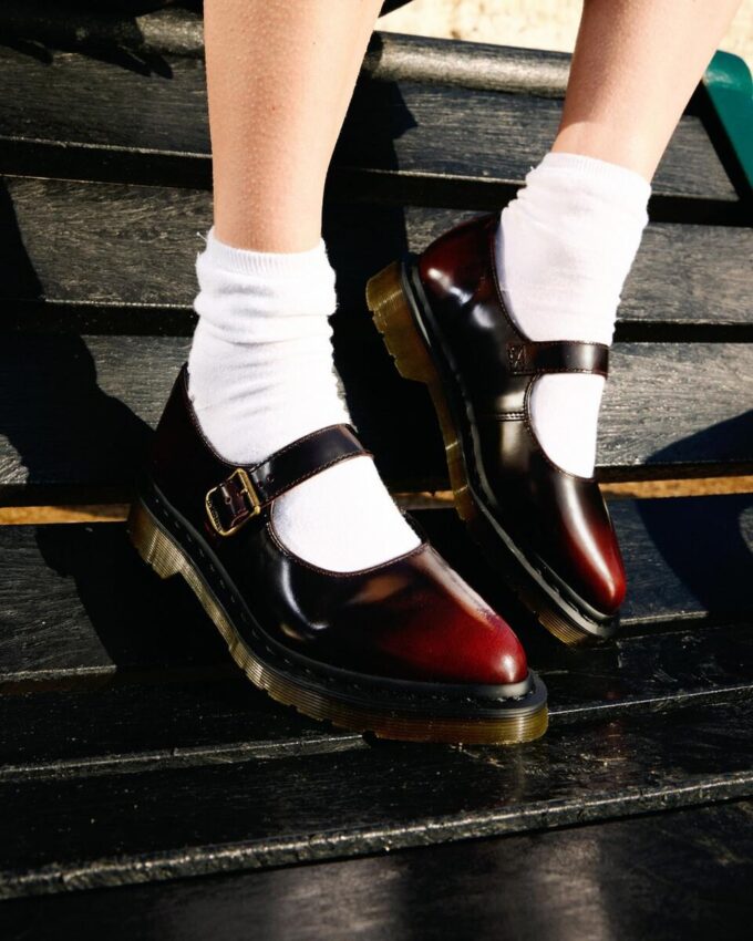 Elphie Leather Mary Jane Shoes
